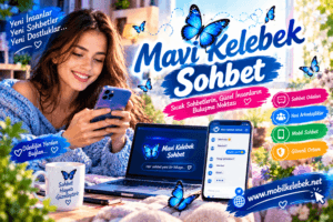 Mavi Kelebek Sohbet: Yeni Arkadaşlıklar ve Keyifli Muhabbet